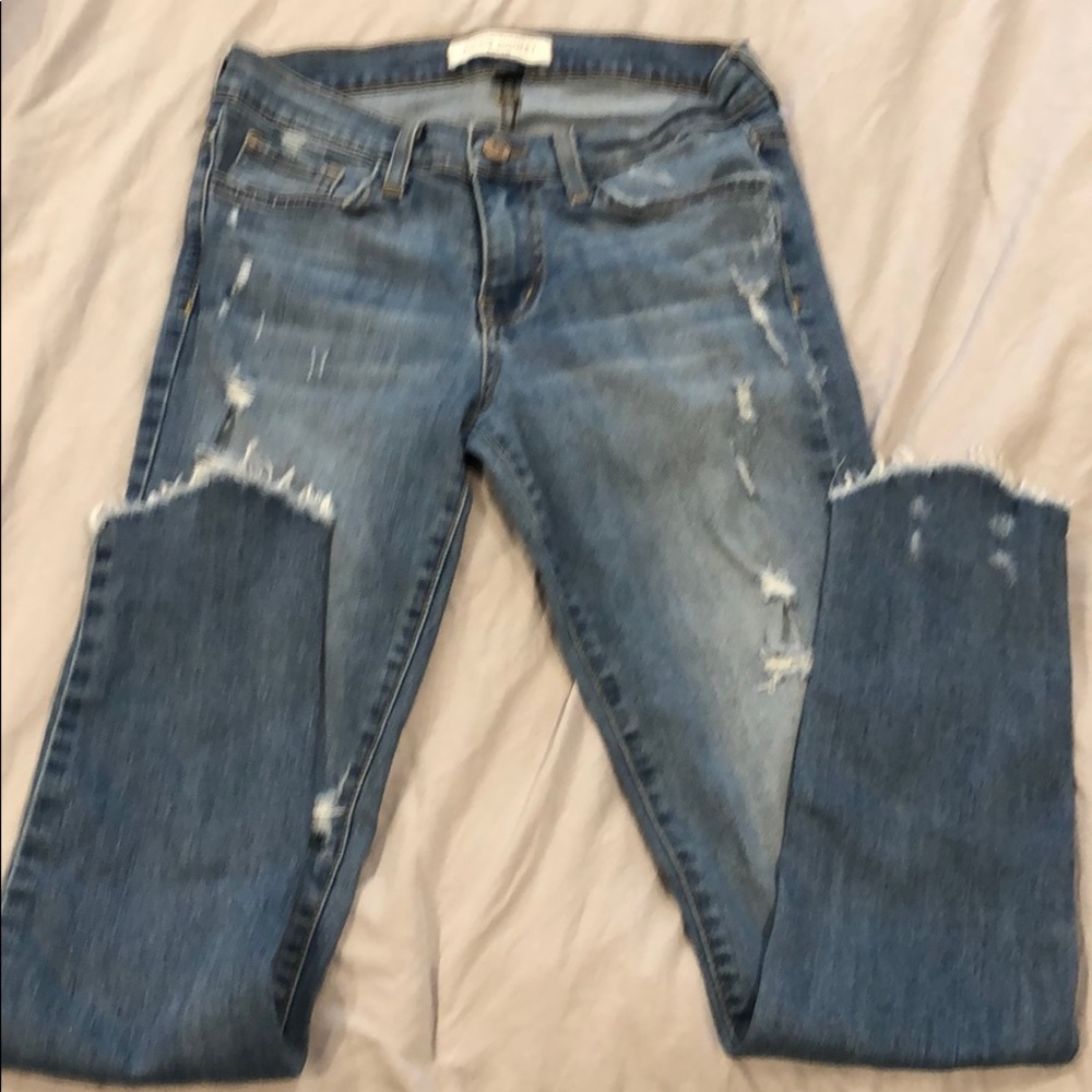 Flying monkey ripped jeans